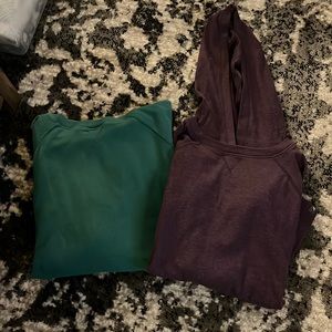 Lot of 2 Eddie Bauer Hoodies